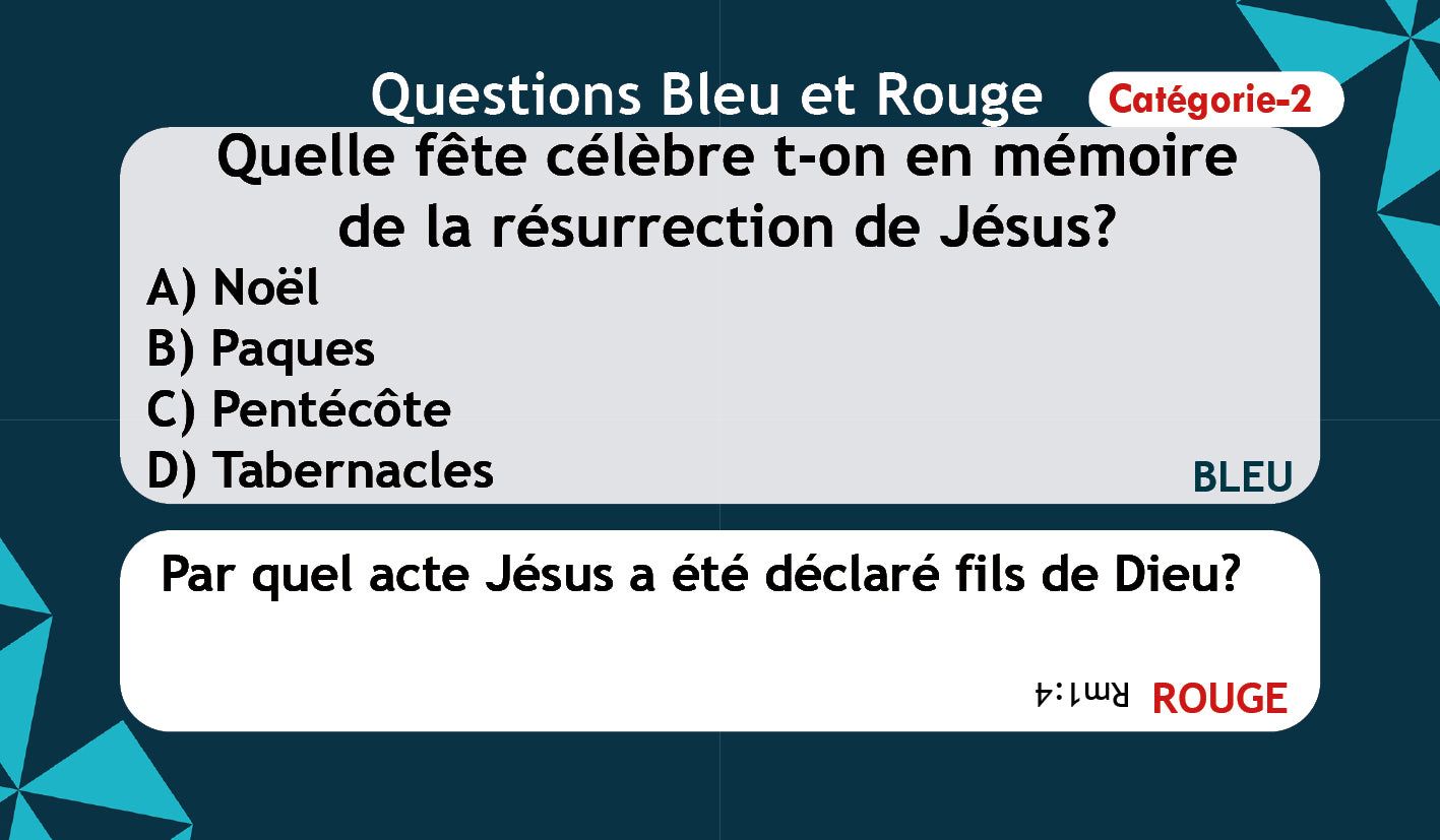QUIZ DE GLOIRE: Un jeu qui édifie votre Foi, rassemble la famille + 32GIGAS CLE USB VIDEOS ENFANTS...