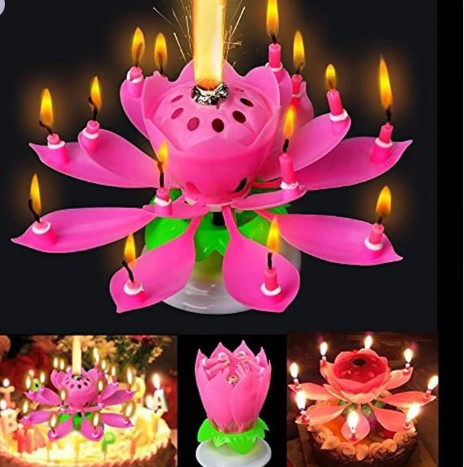 Bougie Lotus Spectaculaire - Créez un Moment Inoubliable en 30 Secondes !