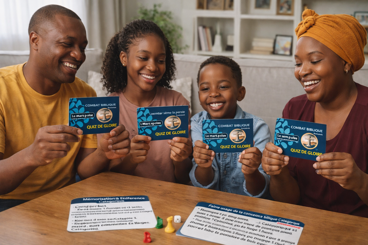 QUIZ DE GLOIRE: Un jeu qui édifie votre Foi, rassemble la famille + 32GIGAS CLE USB VIDEOS ENFANTS...