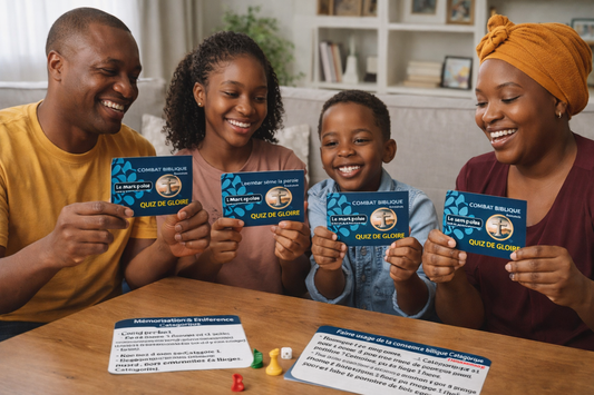 QUIZ DE GLOIRE: Un jeu qui édifie votre Foi, rassemble la famille + 32GIGAS CLE USB VIDEOS ENFANTS...