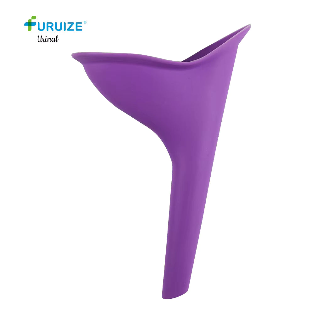 PROTEGEZ-VOUS CONTRE LES INFECTIONS VAGINALES: Urinoir féminin réutilisable en Silicone  permettant aux Femmes de Faire Pipi Debou dans les toilettes sales!.